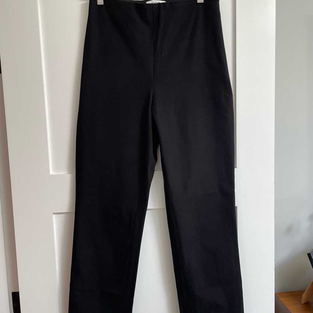 COS Black Pants with Straight Leg